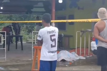 Los asesinados habían llegado la madrugada del 8 de mayo a un billar de Puerto Quito.