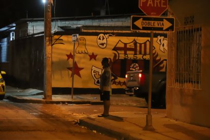 El lugar donde fue atacado el miembro de la Armada del Ecuador.