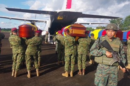 Los cuerpos fueron trasladados a Quito para su velación.