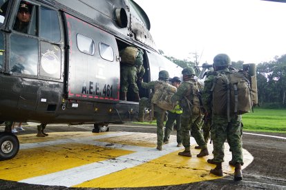 Las Fuerzas Armadas reforzaron la frontera luego del ataque en Alto Punino