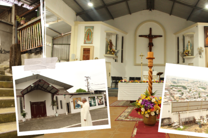 La iglesia que vemos actualmente será modificada. A su lado levantarán la torre.