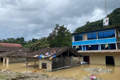 Intenso temporal en Zamora.