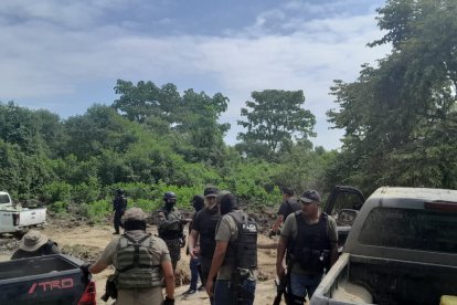 El operativo se realizó en la comunidad de Los Ceibitos, zona rural de la parroquia Colonche.