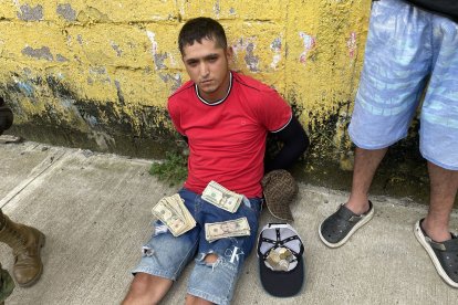 Uno de los detenidos en Buena Fe.