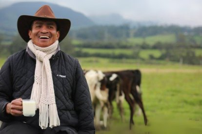 Ecuador inaugura exportaciones de leche hacia Centroamérica con envío certificado.