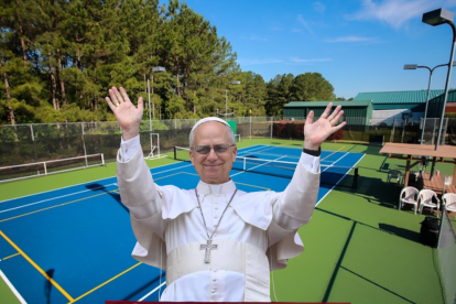 El Papa León XIV, practicaba tenis cuando era joven.