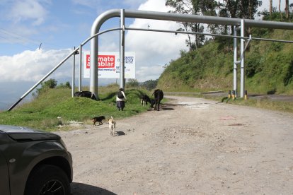 En este lugar hallaron el cuerpo de la víctima.