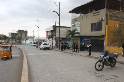 La zona del ataque en Paraíso de la Flor.