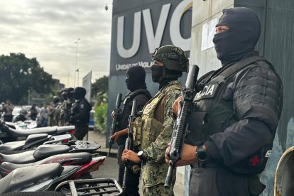 Las evidencias fueron presentadas en la Unidad de Vigilancia de La Florida.