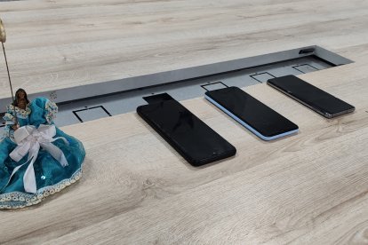 Lo decomisado a los detenidos.