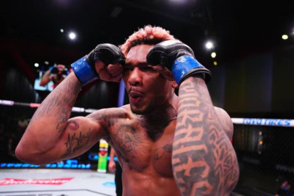 Michael Morles se metió al top 10 después de ganarle a Gilbert Burns