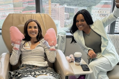 Hellen Quiñónez ha acompañado a María Teresa Guerrero en este proceso.