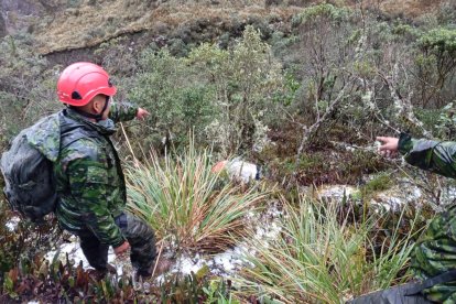 El atleta Patricio Factos fue llevado hasta la morgue de Machachi, en Mejía.