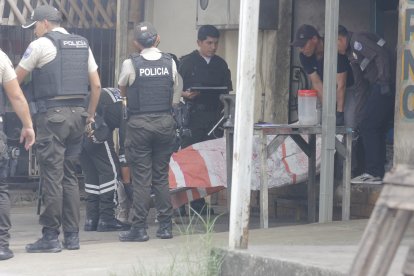 El cuerpo de la víctima fue levantado por la Policía.