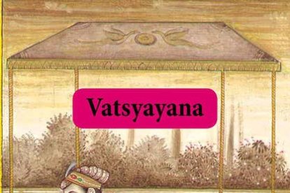 Esta es una portada del Kama Sutra indio.