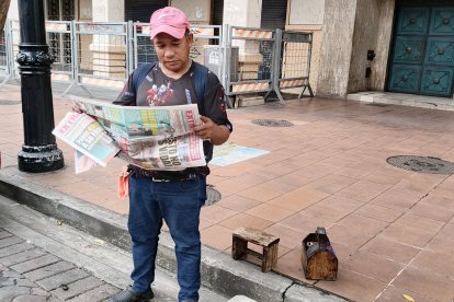 Eduardo Ladines, jubilado.
