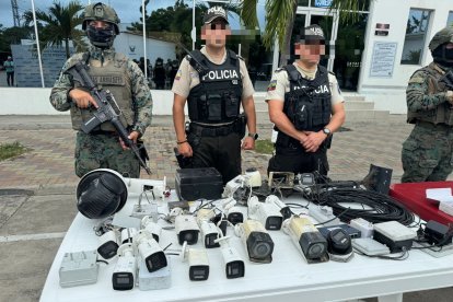 Durante la operación se realizaron ocho allanamientos.