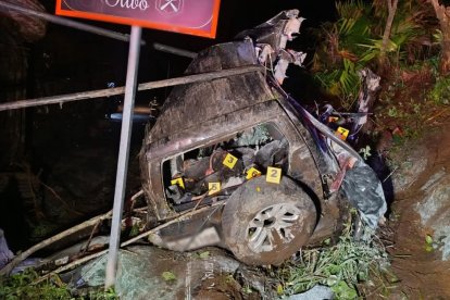 8 muertos tras fatal accidente de tránsito.
