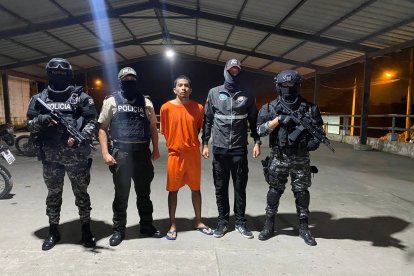 Jefferson Zambrano operaba desde la cárcel Bellavista de Santo Domingo.