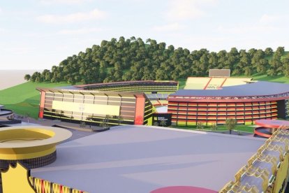 EL Mallnumental estará en la parte principal del estadio Monumental.