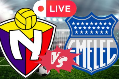 El Nacional recibe a Emelec en el estadio Gonzalo Pozo.