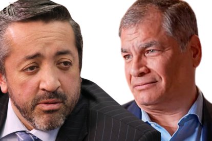 Ramiro García y Rafael Correa han tenido fuertes confrontaciones.
