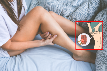 Los calambres en piernas y músculos pueden ser un síntoma de deficiencia de magnesio. ¡No los ignores!