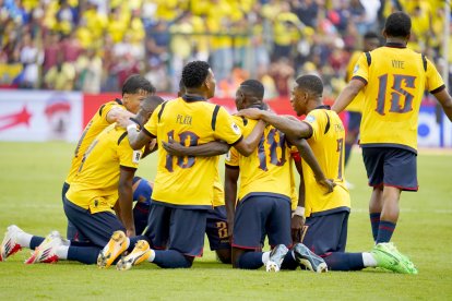 Ecuador es segundo en la clasificación mundialista con 23 puntos, ocho menos que el líder Argentina.