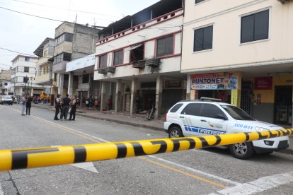 Los policiía llegaron a tomar procedimiento del suceso.
