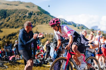 Richard Carapaz busca su segundo título en el Giro de Italia.