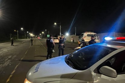 Dentro del vehículo se encontraba Erick Steven Castello García, un ciudadano oriundo de Portoviejo.