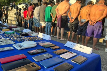 Efectivos policiales y militares ejecutaron el operativo Apolo 18 en Guayaquil.