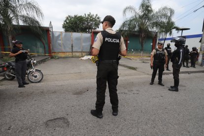 La víctima fue identificada como Bryan Ernesto Acuña Yagual.