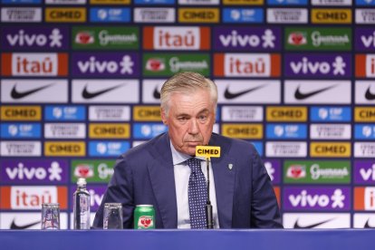 Carlo Ancelotti debutará como técnico de Brasil en el choque contra Ecuador.