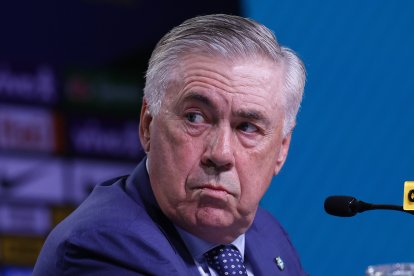 Carlo Ancelotti, entrenador italiano de la selección de Brasil.