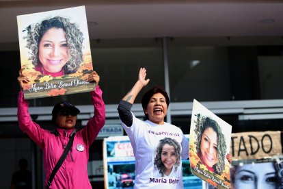Elizabeth Otavalo se ha enfrentado al dolor de perder a su hija María Belén.