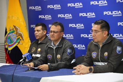 Policía dio detalles del operativo.