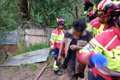 Los hombres fueron atendidos en el lugar.