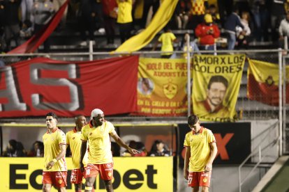 Michael Carcelén marcó un tanto en el triunfo de Aucas.
