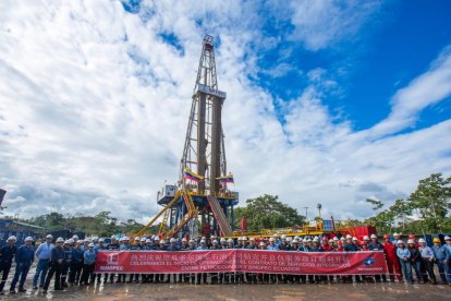 La perforación y completación de cada pozo tomará aproximadamente 45 días