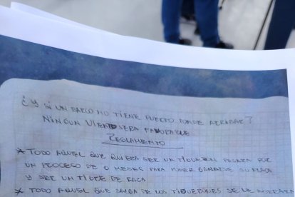 Este manifiesto tiene las reglas dentro de Los Tiguerones.