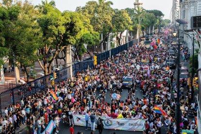 El desfile del Orgullo de 2024 tuvo gran acogida.