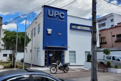 El ciudadano agredido fue llevado a una Unidad de Policía Comunitaria, en la malas condiciones, el día de su detención.