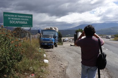 Los restos de Liliana aparecieron en el botadero de Socapamba, en las afueras de Ibarra.