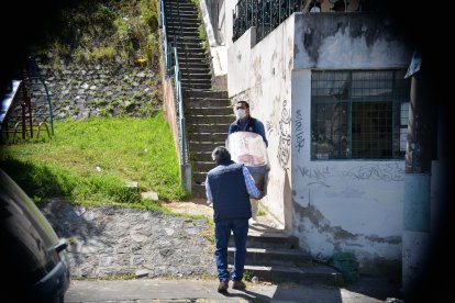 El velorio se realizó en La Tola, en el centro de Quito.