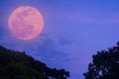 Presenciar su ascenso en el horizonte es un espectáculo astronómico