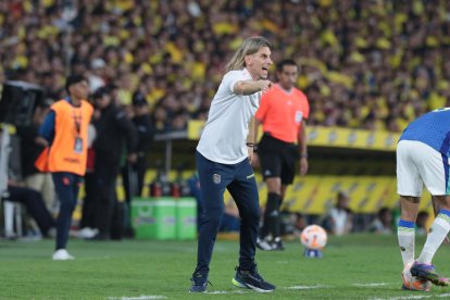 Sebastián Beccacece, seleccionador de Ecuador.