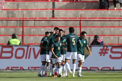 Terceros marcó el gol de Bolivia.