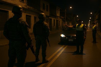 Durante el toque de queda, uniformados pueden detener la libre circulación.