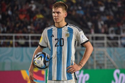 En poco más de un año con la selección, Franco consigue notoriedad Mundial. Debutó el 5 de junio con la Albiceste.